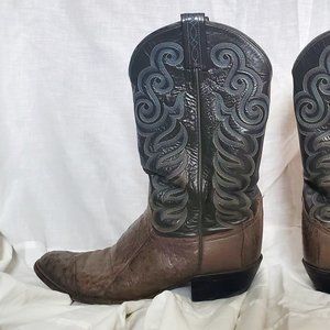 Vintage Tony Lama Cowboy Boots - mens 10D